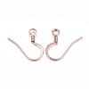 Ion Plating(IP) 304 Stainless Steel French Earring Hooks STAS-G127-12RG-2
