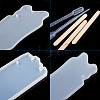 DIY Silicone Hangtag Molds Kits DIY-TA0008-28-11