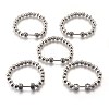 304 Stainless Steel Stretch Bracelets BJEW-E353-02-1