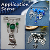 20Pcs Steel Heavy Duty Safety Pins Brooch Pins DIY-SC0033-20-5