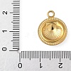 304 Stainless Steel Enamel Pendants STAS-P408-13G-02-3