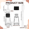 Glass Fountain Pen Ink Bottle AJEW-BC0010-69A-2