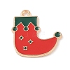 Christmas Theme Alloy Enamel Pendants ENAM-Z010-05A-KCG-1