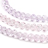 Transparent Painted Glass Beads Strands LS-DGLA-A034-T3mm-A05-4