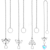 9Pcs 3 Style 304 Stainless Steel Suncatchers HJEW-NB00288-1
