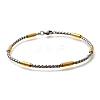 304 Stainless Steel Box Chain Bracelets for Women BJEW-C091-03C-GP-4