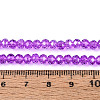 Baking Paint Glass Beads Strands LS-EGLA-Q120-D-A02-4
