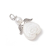 ABS Plastic Imitation Pearl Pendants PALLOY-JF04134-4