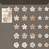 25pcs Precious Flower Series Scrapbook Paper Pad PW-WGA9F9F-01-1