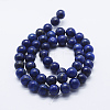 Natural Lapis Lazuli Beads Strands G-P348-01-4mm-2