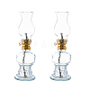 Transparent Glass Lamp Shade Kerosene Lamp LS-AJEW-WH0314-457B-1