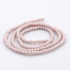 Imitation Jade Glass Faceted Rondelle Beads Strands GLAA-A024A-05-2