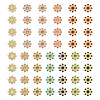 Cheriswelry 260Pcs 13 Style CCB Plastic with Rhinestones Cabochons FIND-CW0001-10-2