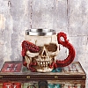 Halloween 304 Stainless Steel 3D Skull Mug SKUL-PW0001-027A-4