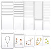 110Pcs 5 Styles PVC Plastic Storage Resealable Bags ABAG-GL0001-15-1