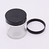 Round Glass Storage Containers GLAA-WH0025-37-1