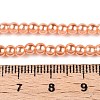 Baking Paint Glass Pearl Bead Strands X-HY-Q003-3mm-33-4
