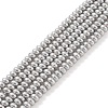 Electroplated Shell Pearl Beads Strands BSHE-C006-04B-1