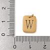 304 Stainless Steel Charms LS-STAS-R001-01G-W-3
