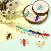 12Pcs 6 Colors Autumn Theme Handmade Lampwork Beads LAMP-CJ0002-91-6