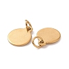 Ion Plating(IP) 304 Stainless Steel Charms X-EJEW-L238-02B-G-3