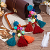 The Colors of the Small Pom Balls are Random Color KEYC-WH20004-02B-3