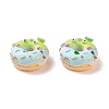 Resin Cabochons RESI-WH0025-23-2
