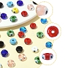 36Pcs 9 Colors Handmade Evil Eye Lampwork Beads LAMP-FS0001-23-2