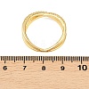 Brass Micro Pave Cubic Zirconia Finger Rings RJEW-D340-01G-05-3