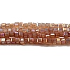 Baking Painted Glass Beads Strands DGLA-F002-05G-1