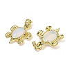 Opalite & Brass Pendants KK-F887-01G-03-2