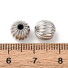 Textured 304 Stainless Steel Beads STAS-I358-11P-04-3