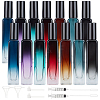 14Pcs Rectangle Gradient Glass Spray Bottle AJEW-GO0005-86-1