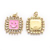 Brass Pendant ZIRC-O040-02B-2