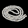 Natural White Topaz Beads Strands G-RM241221-B17-4