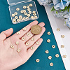 50PCS Brass Beads KK-PH0005-48-3