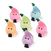 Halloween Luminous Resin Pumpkin House Display Decoration RESI-G070-02F-2