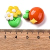 Cartoon Opaque Resin Decoden Cabochons CRES-M038-12-3