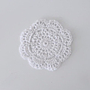 Cotton Braided Cup Mat AJEW-WH0304-02-1