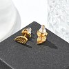 304 Stainless Steel Stud Earrings for Women STAS-Z117-14G-03-3