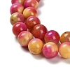 Dyed Natural Agate Beads Strands G-G203-09C-10mm-4