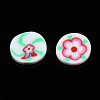 Handmade Polymer Clay Cabochons CLAY-N006-54-2