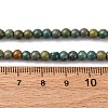 Natural Shoushan Jade Beads Strands G-L624-A01-4mm-4