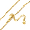 Brass Satellite Chain Necklaces NJEW-B119-03G-1