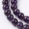 Natural Gemstone Beads Strands X-G-S030-5
