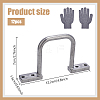 Aluminium D-type Cable Distribution Rings FIND-GA0008-84-2