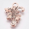 Eco-Friendly Zinc Alloy Hook Clasps LS-PALLOY-WH0031-03R-4