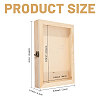 Wood Insect Specimen Display Cases with Visible Window CON-CA0001-035A-2