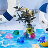 10Pcs 10 Colors Transparent Acrylic Beads TACR-SP0001-16-4