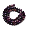 Grade AB Natural Tiger Eye Beads Strands G-B133-A02-6MM-04-8